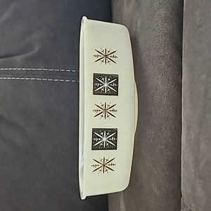 Vintage Federal Aromic Sunburst Loaf Dish